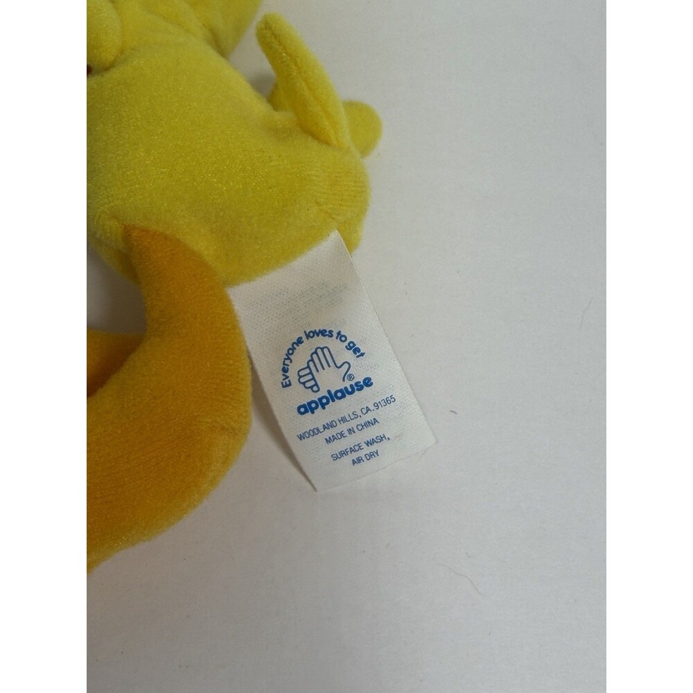 Vintage 1997 Looney Tunes Tweety Bird Bean Bag Mini Plush Warner Brothers MINT - Picture 5 of 6